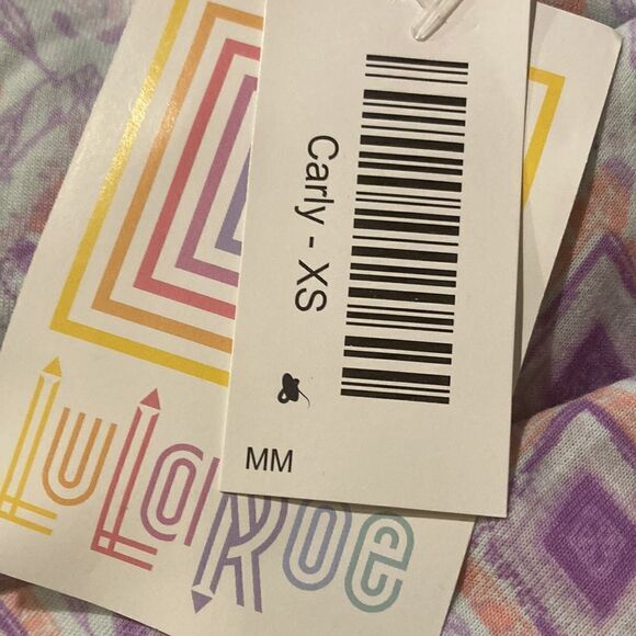 Lularoe Carly Dress Southwest Geometric Hi Low Dress NWT - Picture 6 of 7
